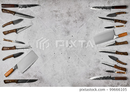 Composition with different kinds of knives 99666105