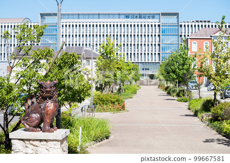 [太田川站]通往學校的廣場風景 99667581