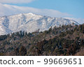 The snowy scenery of Jayagamine from the foot of the mountain 99669651
