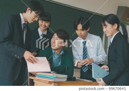 老師 教師 初中生 99670641