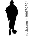 Kimono silhouette 99670704