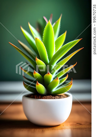 Ornamental plant flower pot planter aloe 99670738