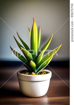 Ornamental plant flower pot planter aloe 99670740