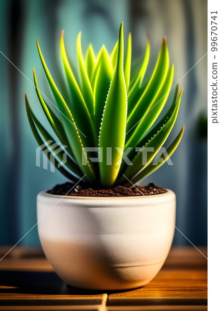 Ornamental plant flower pot planter aloe Ornamental plant flower pot planter aloe 99670741