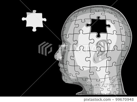 mental health illustration 99670948