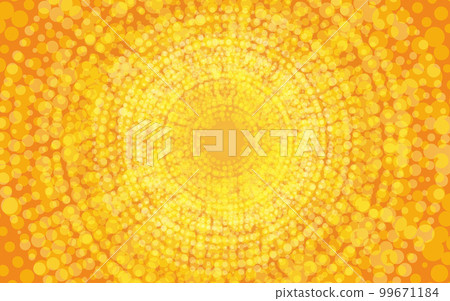 Abstract background material combined with overlapping halftones of various circles 99671184
