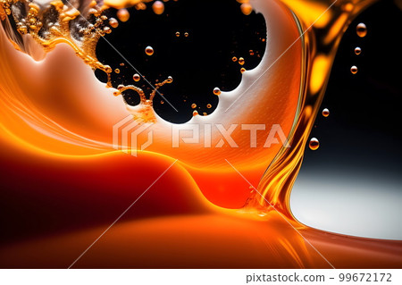 Food image materials such as caramel and coffee 99672172