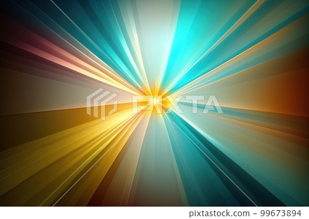 Abstract god ray multicolor wow light effect background Abstract god ray multicolor wow light effect background 99673894