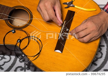 restring classical guitar restring classical guitar 99674295