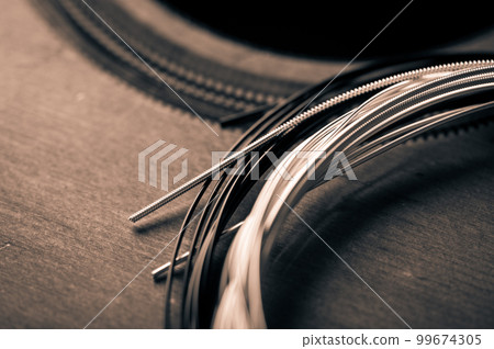 abstract guitar strings abstract guitar strings 99674305
