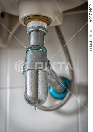clogged and leaky sink sewer clogged and leaky sink sewer 99674460