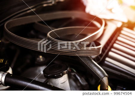 old timing belt 99674504