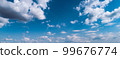Blue sky sky panorama cloud landscape white clouds 99676774