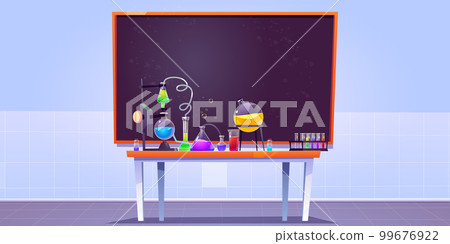 School chemistry laboratory for science research 99676922
