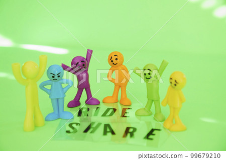 Colorful dolls to rideshare Colorful dolls to rideshare 99679210
