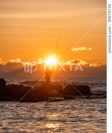 Morning at Takado Obama, Takahagi City, Ibaraki Prefecture Morning at Takado Obama, Takahagi City, Ibaraki Prefecture 99679739