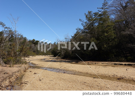 Armor dam filled with sand Armor dam filled with sand 99680448