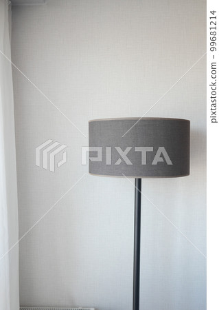 a lamp against light white wall a lamp against light white wall 99681214