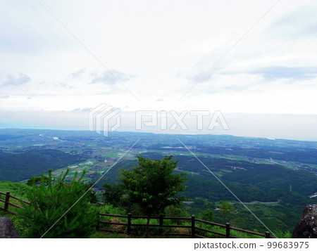 天空之道展望台的絕景（大分縣中津市八面山） 99683975