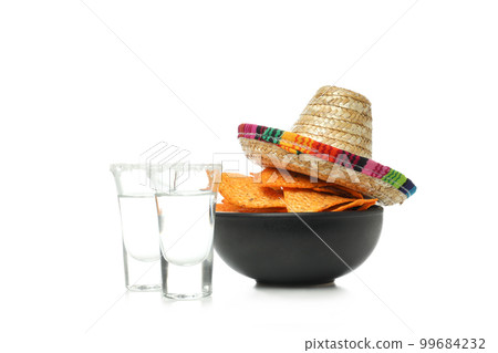 Concept of Mexico food, isolated on white background 99684232