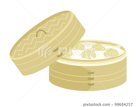 蒸籠裡的小籠包 99684257