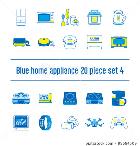 藍色家電20件套4號圖解 藍色家電20件套4號圖解 99684509