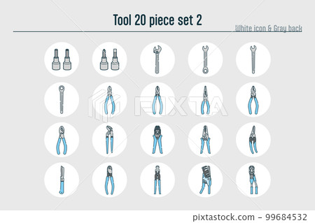 20-piece tool set no.8 99684532
