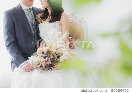 婚禮新娘和新郎 99684792