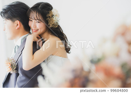 婚禮新娘和新郎 99684800