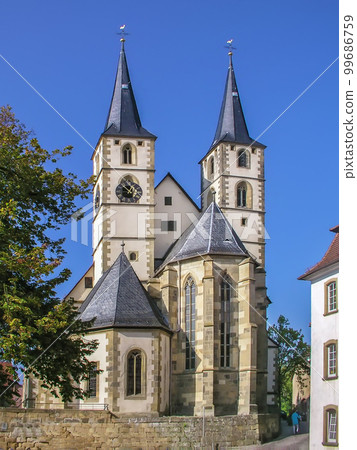 Protestant church in Bad Wimpfen, Germany Protestant church in Bad Wimpfen, Germany 99686759