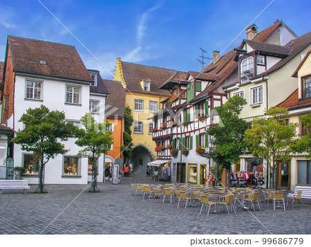 Square in Meersburg, Germany 99686779