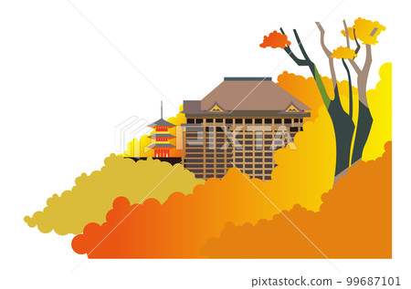 清水寺，古京都的世界遺產 99687101
