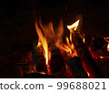 Fire of charcoal fire 99688021