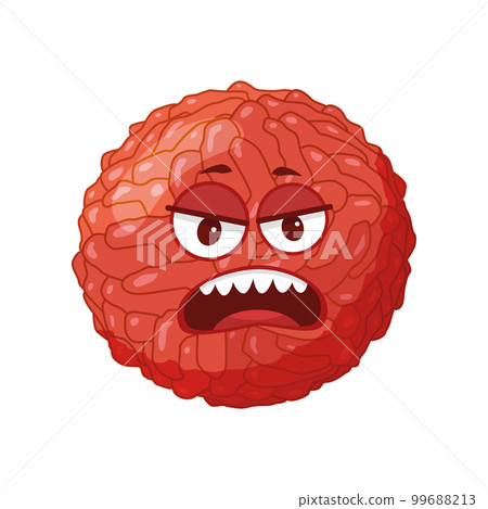 Vector illustration of a Zika Virus in cartoon style isolated on white background Vector illustration of a Zika Virus in cartoon style isolated on white background 99688213