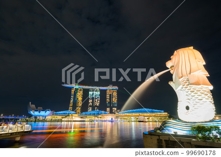 新加坡夜視圖 99690178