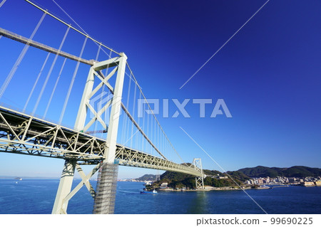 View of Kanmon Strait from Dannoura Service Area 99690225