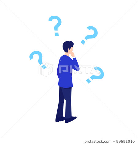 擔心的商人 99691010