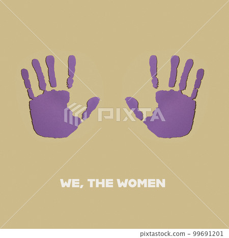 violet hands and text we the women violet hands and text we the women 99691201