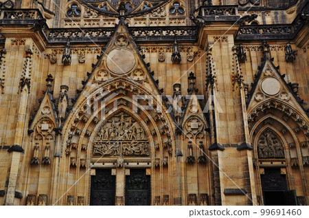 Exterior of St. Vitus Cathedral Exterior of St. Vitus Cathedral 99691460