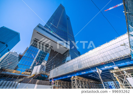 Tokyo cityscape in Japan View of Toranomon Hills Station Tower (Toranomon Hills Station) etc. 99693262