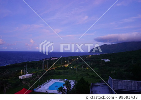 japan tokyo hachijojima airport runway 99693438