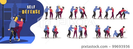 Self Defense Training Compositions 99693936