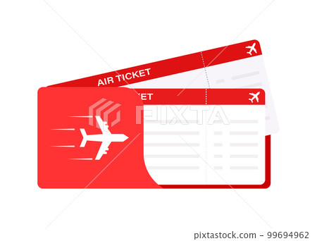 Airline ticket. Travel Boarding pass ticket template 99694962