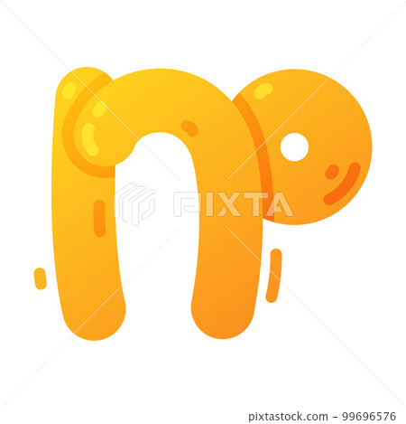 Yellow Balloon Ordinal Numeration Sign or Symbol Vector Illustration Yellow Balloon Ordinal Numeration Sign or Symbol Vector Illustration 99696576