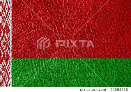 abstract leather texture with the flag abstract leather texture with the flag 99698886