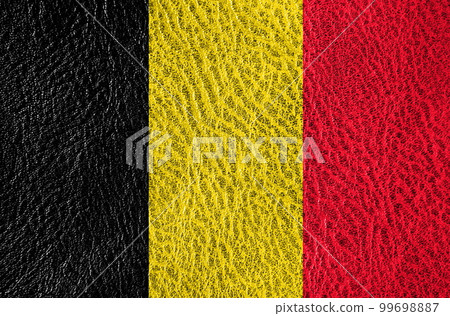 abstract leather texture with the flag abstract leather texture with the flag 99698887