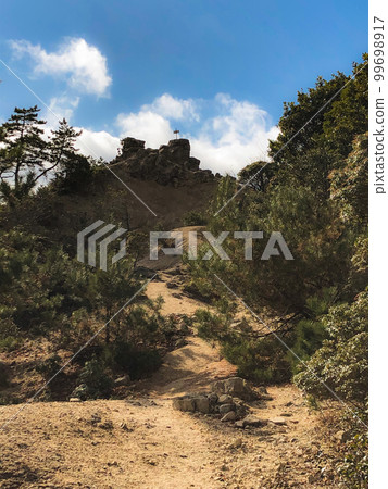 攀登鈴鹿七山釋迦岳 羽鳥山的頂峰 99698917