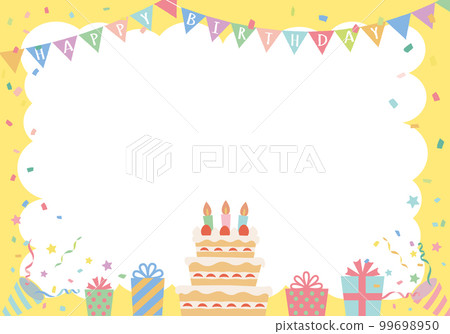 生日卡_黃色_生日快樂 生日卡_黃色_生日快樂 99698950