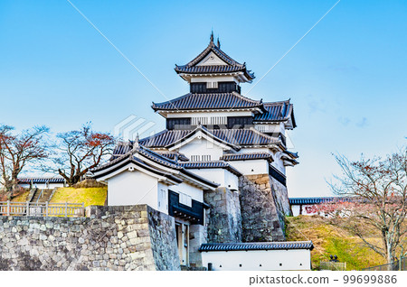 Komine Castle in Fukushima Prefecture - Three-storied Turret 99699886