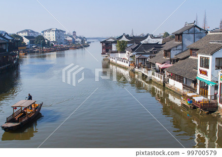 朱家角古鎮～法政橋附近～（中國-上海） 99700579